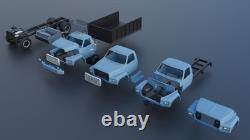 116 3D printed 1980 Ford F-600 kit