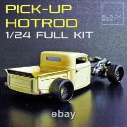 116 Scale Hot Rod Pickup Full Model Kit-Unnasembled & Unpainted