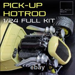 116 Scale Hot Rod Pickup Full Model Kit-Unnasembled & Unpainted