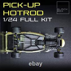 116 Scale Hot Rod Pickup Full Model Kit-Unnasembled & Unpainted