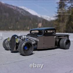 116 Scale Hot Rod Pickup Full Model Kit-Unnasembled & Unpainted