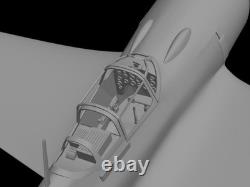 118 scale Lavochkin La-7 Model Kit-Disassembled and Unpainted