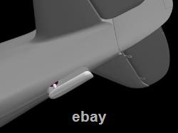 118 scale Lavochkin La-7 Model Kit-Disassembled and Unpainted