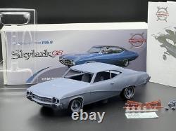 125 1969 Buick Skylark GS Resin Model Kit With Rubber Tires and Clear Parts