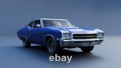 125 Scale 3D printed 69 buick skylark kit