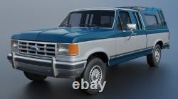 125 Scale 3D printed 87 Ford F-150 Truck kit