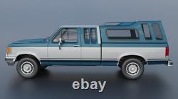 125 Scale 3D printed 87 Ford F-150 Truck kit