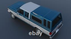 125 Scale 3D printed 87 Ford F-150 Truck kit