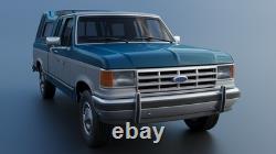 125 Scale 3D printed 87 Ford F-150 Truck kit