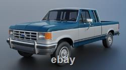 125 Scale 3D printed 87 Ford F-150 Truck kit