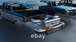 125 Scale 3D printed 87 Ford F-150 Truck kit