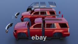 125 Scale 3D printed chevrolet tahoe kit