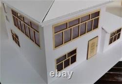 130 DIY Unassembled Villa Building Scene Model Yard PVC Display Model Kits Set