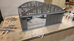 148 Scale Wwii Aircraft Hangar Model Kit Ess Resinworks