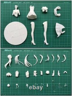 17 Resin Figure Model Kits Sexy Asuka Girl Unassembled Unpainted New Gift 2023