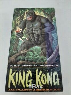 1964 Aurora King Kong Model Kit #468 Long Box Complete Mint Unassembled NIB