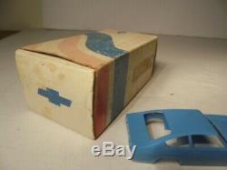 1970's Chevy Vega Blue Dealer Promo Mint Complete & UNASSEMBLED in Original Box