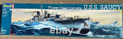 1992 Revell #5079 172 Flower Class Corvette U. S. S Saucy Model Kits Unassembled