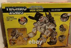 1994 Techno Zoids ELECTRONIC IRON KONG Model Kit Unassembled Kenner Opened