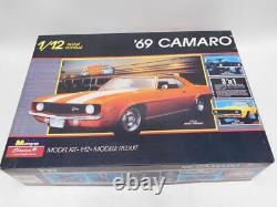1/12 Revell Monogram 1969 Chevy Camaro 3n1 Muscle Car Plastic Model Kit 2802