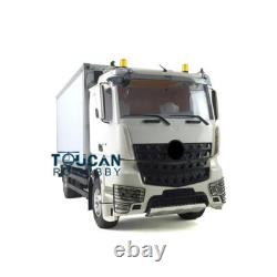 1/14 2Axles RC Low Top Delivery Truck KIT Container DIY Tractor Car Model Motor
