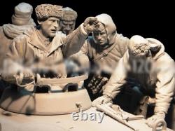 1/16 German Panther Winter Riders RESIN FIGURE MODEL KIT Unassembled Unpainted