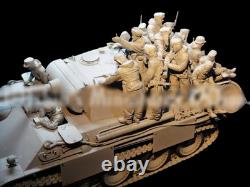 1/16 German Panther Winter Riders RESIN FIGURE MODEL KIT Unassembled Unpainted