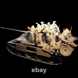 1/16 German Panther Winter Riders RESIN FIGURE MODEL KIT Unassembled Unpainted