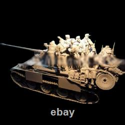 1/16 German Panther Winter Riders RESIN FIGURE MODEL KIT Unassembled Unpainted