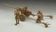1/16 Resin Soviet anti-tank gun model with figures unpainted unassembled