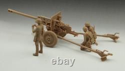 1/16 Resin Soviet anti-tank gun model with figures unpainted unassembled