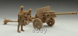 1/16 Resin Soviet anti-tank gun model with figures unpainted unassembled