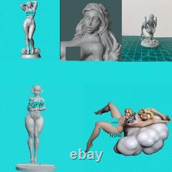 1/18 Scale Five Resin Model Kits Statue Unpainted Unassembled