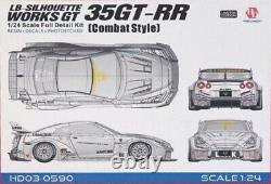 1/24 LB Works GT Nissan 35GT-RR Combat Style Full Detail Kit HOBBY DESIGN
