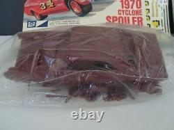 1/25 1970 Mercury Cyclone Spoiler Unassembled, Most Parts In Original Bags