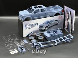 1/25 2023 Ford F-350 SD Dually Truck Resin Model Kit with, Clear Parts & Tires