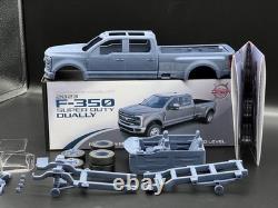 1/25 2023 Ford F-350 SD Dually Truck Resin Model Kit with, Clear Parts & Tires