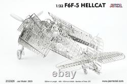 1/32 US NAVY WWII Carrier Fighter F6F-5 Hellcat PE Model JasModel 202326