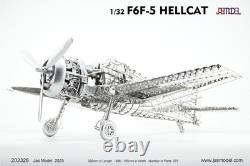 1/32 US NAVY WWII Carrier Fighter F6F-5 Hellcat PE Model JasModel 202326