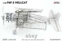 1/32 US NAVY WWII Carrier Fighter F6F-5 Hellcat PE Model JasModel 202326