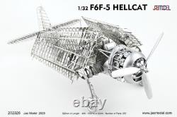 1/32 US NAVY WWII Carrier Fighter F6F-5 Hellcat PE Model JasModel 202326