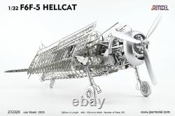 1/32 US NAVY WWII Carrier Fighter F6F-5 Hellcat PE Model JasModel 202326