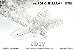 1/32 US NAVY WWII Carrier Fighter F6F-5 Hellcat PE Model JasModel 202326