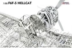 1/32 US NAVY WWII Carrier Fighter F6F-5 Hellcat PE Model JasModel 202326