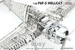 1/32 US NAVY WWII Carrier Fighter F6F-5 Hellcat PE Model JasModel 202326