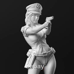1/35 1/12 1/24 1/8 Resin Figure Model Kits Sexy policewoman Unassembled New Gift