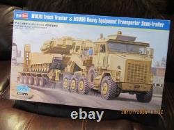 1/35 Hobby Boss M1070 Tractor And M1000 Transporter- Lot Of 2 Models