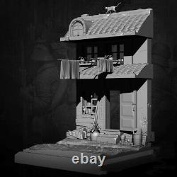 1/35 Resin Model House Unassembled Model Kits Unpainted Toys Gift New FREE SHIP