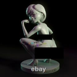 1/4 1/6 1/8 Sexy Elastigirl 3D Print Figure Model Kits Unpainted Unassembled GK