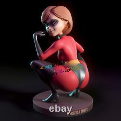 1/4 1/6 1/8 Sexy Elastigirl 3D Print Figure Model Kits Unpainted Unassembled GK